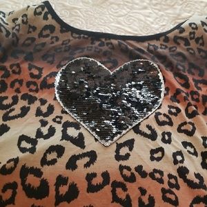 Almost famous medium cold shoulder shirt